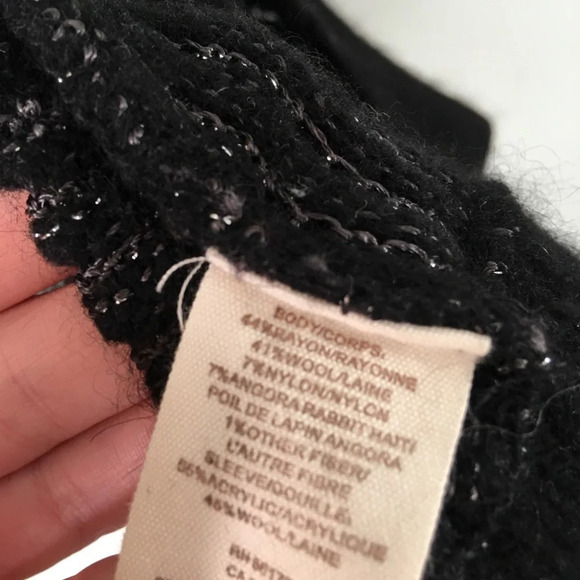 FreePeople Blk and shimmer Cardigan - Picture 7 of 7